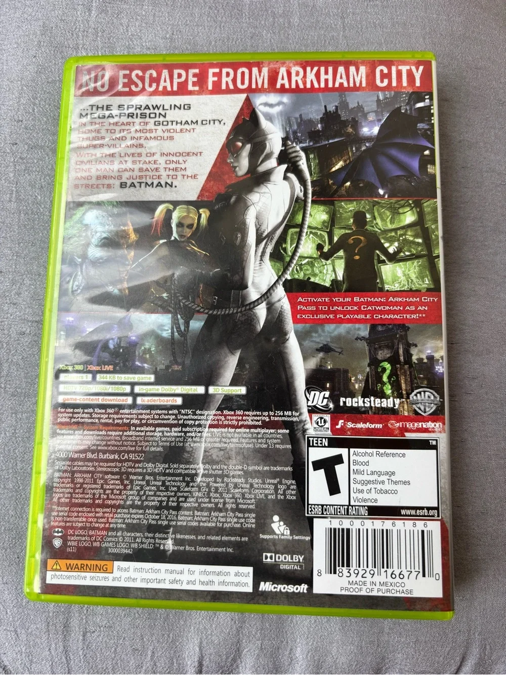Batman: Arkham City - Black & White Edition
